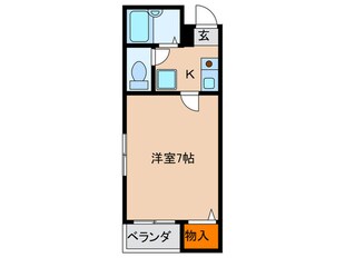 エビスビルの物件間取画像